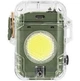 Портативный LED фонарик RIAS D52-2-COB аккумуляторный с дисплеем и зажигалкой Type-C Green (3_05278) - изображение 2