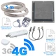 Комплект 3G/4G інтернет ZTE MF79U white антена mimo + кабель 5м + перехідники 2xTS9/F (TF-KIT-4G3413) - зображення 1