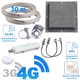 Комплект 3G/4G интернет ZTE MF79U white антенна mimo + кабель 30м + переходники 2xTS9/F (TF-KIT-4G4371) - изображение 1