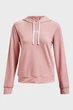 Жіноче рожеве худі Rival Terry Hoodie Under Armour S 1369855-676 - изображение 5