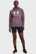 Жіноче фіолетове худі UA Rival Fleece Big Logo Hdy Under Armour XL 1379501-500 - изображение 2