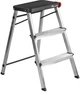 Драбина Rolser Taburete M/3 3 щаблі Negro (MET3001-1023) - изображение 1