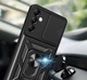 Чехол Fiji Camera Defence для Samsung Galaxy A14 (A145 / A146) бампер с защитой камеры и подставкой Black - изображение 3