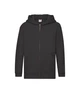 Толстовка детская Fruit of the Loom Premium hooded sweat jacket kids 164 см Черный (062035036164) - изображение 1
