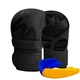 Рукавиці ММА (Греплінгові рукавички) RDX T15 Noir Inner Matte Black L - зображення 2