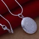 Овальный медальон под фото из ювелирного сплава с изысканной гравировкой - изображение 3