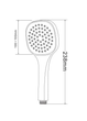 Набор смесителей PERLA KING-2 (PSH7205+PSH7203+PSF1002+PSF2003+ PSS1850) 107051-C - изображение 11