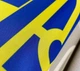 Великий прапор України для флагштока, 145х90 см, Жовто-синій, з Гербом - зображення 7