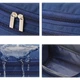 Чоловіча косметичка органайзер Несесер для туалетного приладдя TRAVEL BAG 15х14.5х25 см Синій - зображення 7