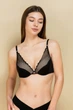 Бюстгальтер push-up Obrana 75C Чорний-01 (101826) - зображення 4