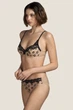 Бюстгальтер с мягкой чашкой Andres Sarda 85C Черный-бежевый (102302) - изображение 4
