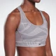 Спортивний топ Reebok Lm Lux Racer Bra Aop GE1033 gray XS - зображення 3