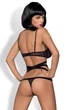Боді Obsessive 42/44(S/M) Чорний (101587) - зображення 3