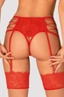 Трусики с открытым доступом Obsessive 42/44(S/M) Красный (101488) - изображение 4