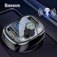 ФМ модулятор с подключением флешки и карт памяти BASEUS T typed with Bluetooth FM S-09 (2USB, 2.4A/1A, BT4.2). Black - изображение 9