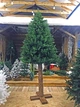 Ёлка SGH Traditional реалистичная литая c деревяным стволом 3 м зелёная - изображение 5