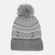 Детский зимний комплект (шапка + снуд) для девочки Chicco 16183-095 49 Серый (8059609557356) - изображение 3