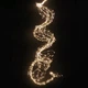 Гирлянда на елку Роса Конский хвост + пульт, 10 нитей по 3м, 300 LED, от USB, 8 режимов, Теплый белый - изображение 2