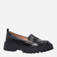 Loafersy damskie skórzane VENEZIA V003CRBLOBM102 41 Czarne (5906140583562) - obraz 3