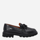 Loafersy damskie skórzane VENEZIA G009LEBLOBM086 40 Czarne (5906140547861) - obraz 1