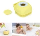 Cиликоновая массажная щетка мочалка YELLOW Silicone Massage Bath | Мочалка для купания | Щетка для животных - изображение 5