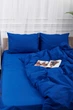 Пододеяльник Moon&Star Бязь Gold Люкс Blue Полуторный 143x210 см (MS-870000005) - изображение 4