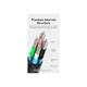 Дата кабель USB 2.0 AM to USB-C 1.5m 3.0A 18W PVC black VENTION (CTHBG) - зображення 8