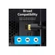 Кабель мультимедійний DisplayPort to DisplayPort 1.5m V1.2 4K 60Hz 3D Dolby 7.1 VENTION (HAKBG) - зображення 12