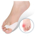 Фиксатор Valgus Pro Протектор для коррекции мизинцев, Силиконовый Двойной от Косточки и Деформации Стопы 2 шт/комплект 050j - изображение 1