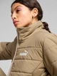 Куртка демисезонная удлиненная женская Puma Ess+ Padded 67536467 XL Бежевая (4067981123339) - изображение 5