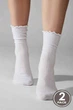 Носочки, 2 штуки Legs 36-40 Белый (97173) - изображение 1