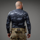 Рашгард тактический Raptor Ukrarmor Rashguard Dark Multicam. Slim fit, полиэстер L - изображение 3