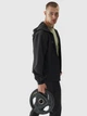 Спортивная кофта мужская 4F Sweatshirt Fnk M394 4Fwaw24Tfswm394-22S S Черная (5905700088592) - изображение 3