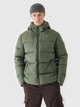 Пуховик зимовий чоловічий 4F Down Jacket M513 4FWAW24TDJAM513-44S S Хакі (5905700068822) - изображение 1