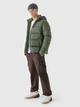 Пуховик зимовий чоловічий 4F Down Jacket M513 4FWAW24TDJAM513-44S S Хакі (5905700068822) - изображение 5
