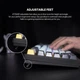 Проводная механическая игровая клавиатура Fantech ATOM81 MK875V2 Red Switch обладает темно-синей RGB подсветкой. - изображение 3