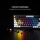 Проводная механическая игровая клавиатура Fantech ATOM81 MK875V2 Red Switch обладает темно-синей RGB подсветкой. - изображение 4
