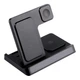 Док станция зарядка беспроводная Qi Fast Wireless Charger H32 |5-15W, Watch/AirPods/Phone, часы| black - изображение 7