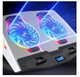 Підставка для ноутбука до 21 дюймів Ice Coorel N-9 RGB - зображення 2