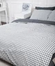 Пододеяльник Moon&Star Ranforce Elite Gray Square Полуторный Евро 160x220 см (MS-870000416) - изображение 1