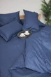 Пододеяльник Moon&Star Satin Stripe Delfi Blue Полуторный 143x210 см (MS-870000420) - изображение 6