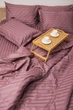 Пододеяльник Moon&Star Satin Stripe Garnet Полуторный Евро 160x220 см (MS-870000426) - изображение 4
