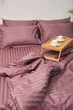 Пододеяльник Moon&Star Satin Stripe Garnet Двуспальный 175x210 см (MS-870000427) - изображение 3