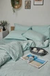 Пододеяльник Moon&Star Satin Stripe Stripe Mint Евро 200x220 см (MS-870000438) - изображение 3