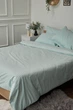 Пододеяльник Moon&Star Satin Stripe Stripe Mint King Size 220x240 см (MS-870000439) - изображение 1