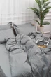 Пододеяльник Moon&Star Satin Stripe Stripe Gray Двуспальный 175x210 см (MS-870000462) - изображение 3