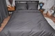 Пододеяльник Moon&Star Satin Stripe Stripe Black Двуспальный 175x210 см (MS-870000467) - изображение 2