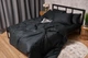 Пододеяльник Moon&Star Satin Stripe Midnight Luxe Двуспальный 175x210 см (MS-870000472) - изображение 3