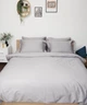 Пододеяльник Moon&Star Satin Premium Smoke Евро 200x220 см (MS-870000488) - изображение 1