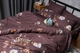 Пододеяльник Moon&Star Микросатин Premium Floral Mocha Полуторный 143x210 см (MS-870000545) - изображение 5